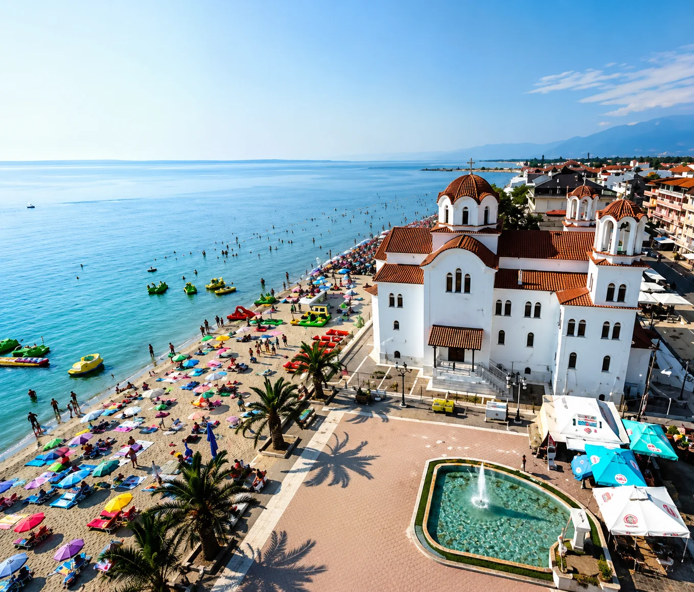 Paralia Katerini promenade